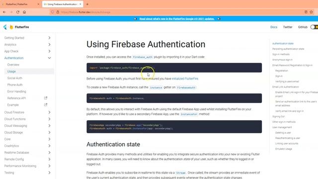 Flutter social authentication with users roles, navigation security, manage users in admin console смотреть онлайн