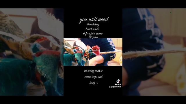 christmas diy Rag garland смотреть онлайн