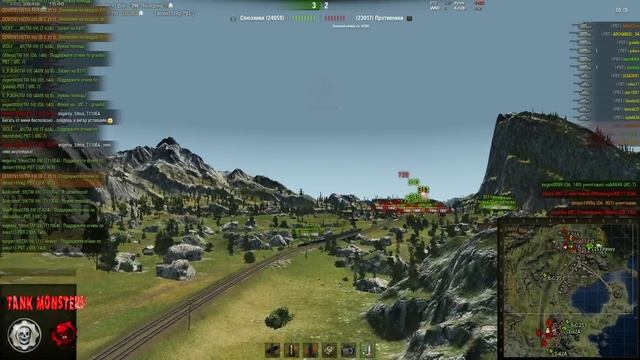 Укрепрайон Tank monsters [ TM-59 ] vs [-PBT- ] Тихий берег смотреть онлайн