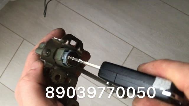 Ремонт замка зажигания после попытки угона Honda CRV 2010 г.в. Ремонт дверной личинки Хонда ЦРВ смотреть онлайн
