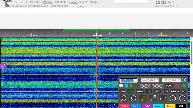 WBLR 1740 AM 0124 UTC 23 APR 2023 смотреть онлайн