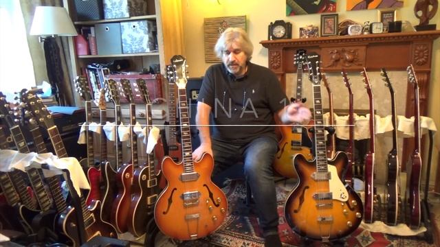 Epiphone Casino USA 1965 Vs Casino China, Vintage Vs New Comparison