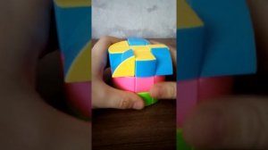 как собрать кубик Рубика цилиндр или бочонок лёгкий способ
