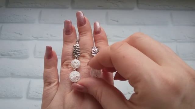 СЕРЕБРО - ГОРНЫЙ ХРУСТАЛЬ - СЕРЬГИ из Дагестана. Продажа. смотреть онлайн