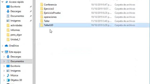 Carpeta donde se almacena nuestras aplicaciones Java - POO смотреть онлайн