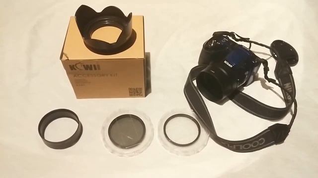 Kompakt-Kamera Kiwi Objektiv Zubehörset 6 Teilig Für Nikon Coolpix HD