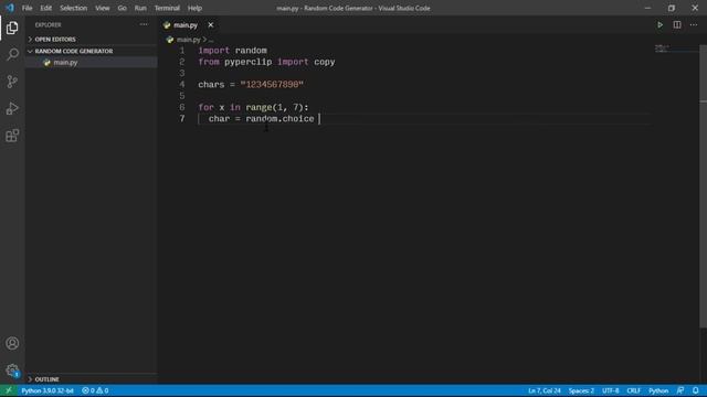 Make A Random Password Generator Using Python! смотреть онлайн