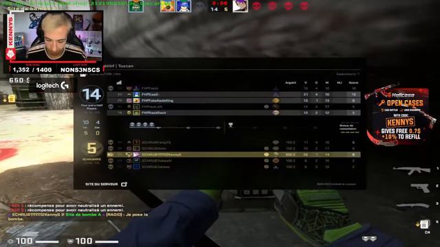 kennyS играет на старых картах кс го и делает легчайший эйс 1 в 5 смотреть онлайн