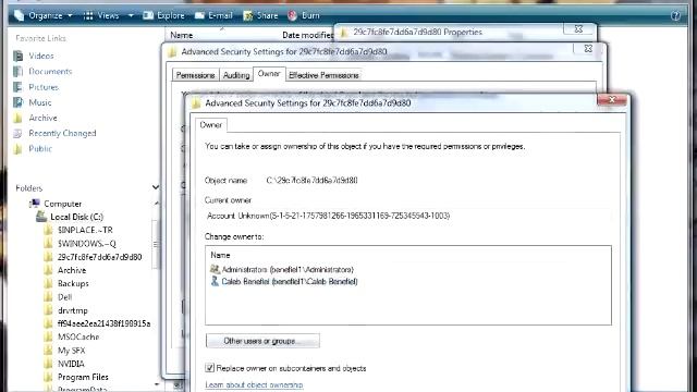 Windows Vista (Windows 7, 8, 8.1, 10): Deleting files when encountering a "permission denied" erro смотреть онлайн