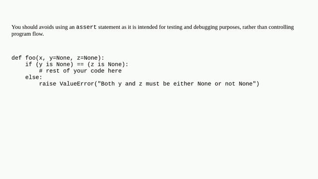 What is the pythonic way to check that both values are None or not None together смотреть онлайн
