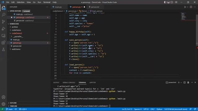Learn Python Fundamentals for Beginners: Classes and Local File Access смотреть онлайн