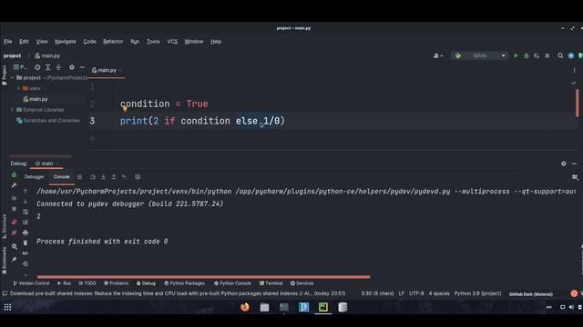 Составляй выражения Python как Профи (Особенности, фишки и ошибки тернарного оператора) смотреть онлайн