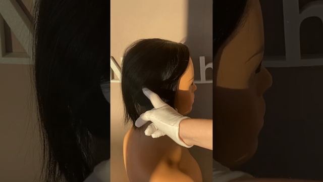 купить накладку из натуральных волос? Как выбрать? Смотрите цвет 1 ( чёрный), длина 25 см смотреть онлайн