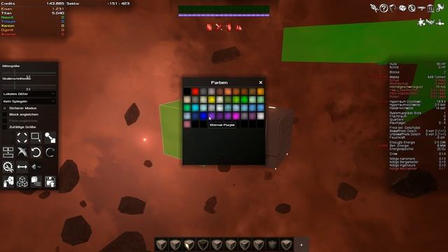 Играем в Avorion #1 "Строим космический корабль" смотреть онлайн