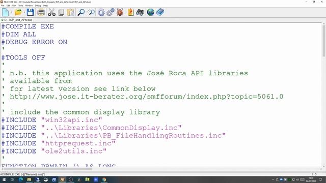 PowerBasic Snippets - Tutorial on querying Web APIs смотреть онлайн