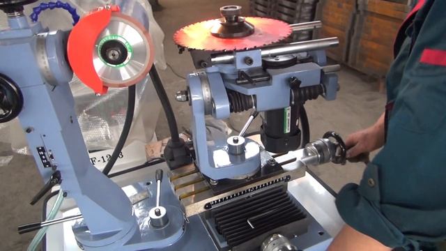 MF1263 saw blade sharpening machine from Tracy-SOSN/ Afiladora de hojas de sierra смотреть онлайн