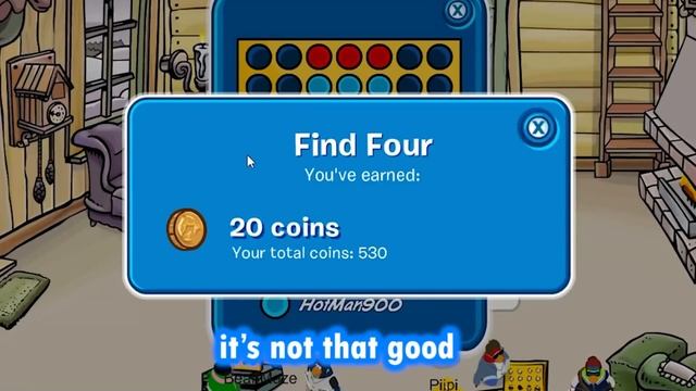 Club Penguin Connect 4 (intense) смотреть онлайн