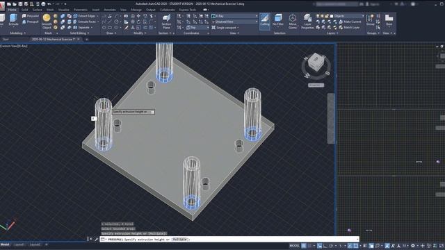 Autocad - Complete exercises to model in 3D смотреть онлайн