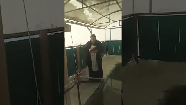 Освещение купели Астана "Три пескаря" смотреть онлайн