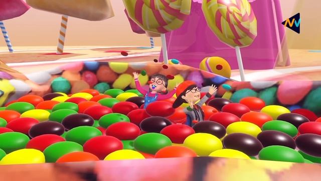 Nick and Tani in the Colorful Candy World - Candy Machine - VMAni English смотреть онлайн
