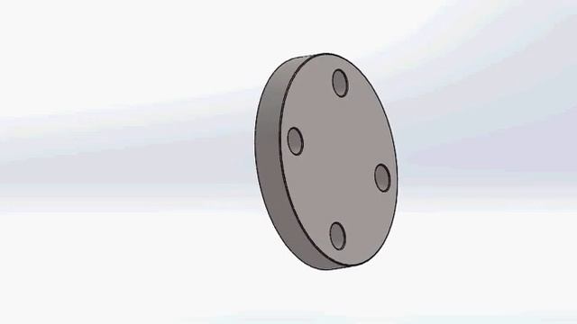 Blind flange DN25 PN 10 type B DIN 2527 смотреть онлайн