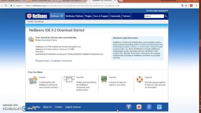 INSTALAR XAMPP, IDE NETBEANS Y MI PRIMER PROYECTO EN PHP 1 смотреть онлайн