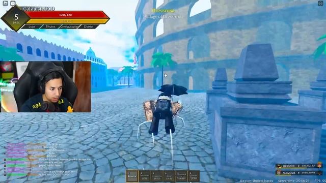 PEGUEI minha PRIMEIRA FRUTA LENDÁRIA e DESPERTEI ELA no FRUIT BATTLEGROUNDS ?? смотреть онлайн