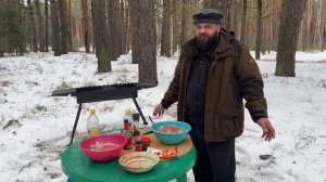 Жарю ХУДШИЙ шашлык из дешевой мороженной рыбы по старому рецепту, получилось очень вкусно