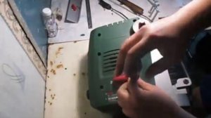 разборка и ремонт сверлильного станка BOSCH PBD 40 v1