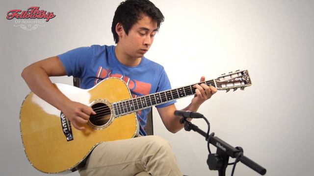 Martin OM-45 Custom at The Fellowship of Acoustics смотреть онлайн