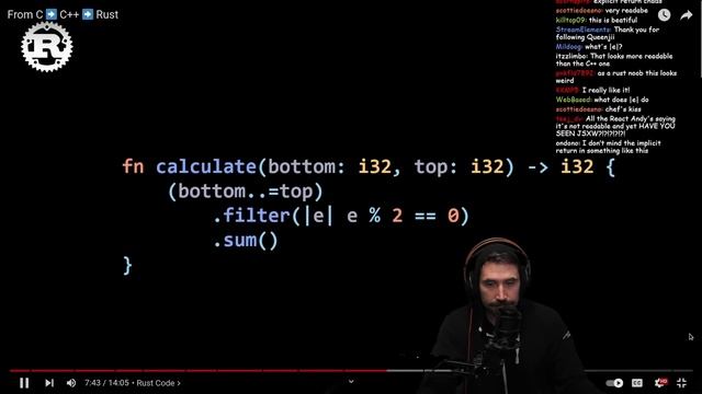 Prime Reacts: From C to C++ to Rust to Haskell смотреть онлайн