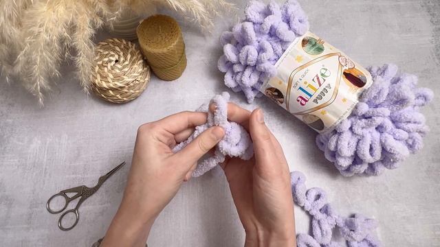 Кольцо амигуруми. Alize Puffy смотреть онлайн