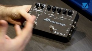 Ampeg SCR-DI Bass Direct Box with Scrambler Overdrive Video Test