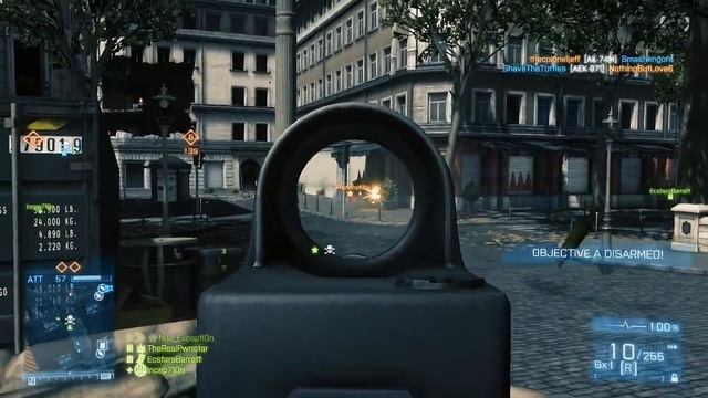 BF3: "5 Things to Pack for If Dinosaurs Came Back to Life" - Battlefield 3 MG36 Gameplay смотреть онлайн