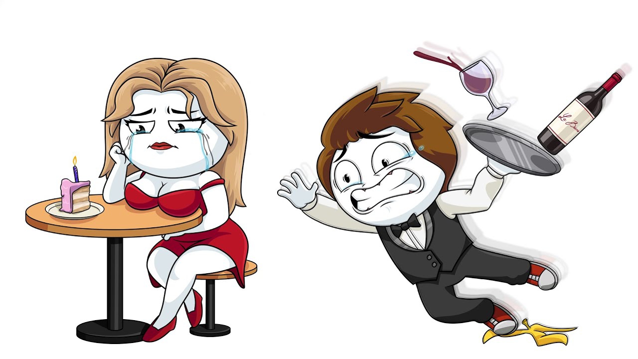 Мой ужасный опыт работы официантом (Анимация) смотреть онлайн