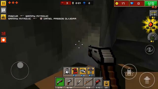 꿀잼총게임!Pixel Gun 3D1편(코바)마인크래프트?아님그냥총게임? смотреть онлайн