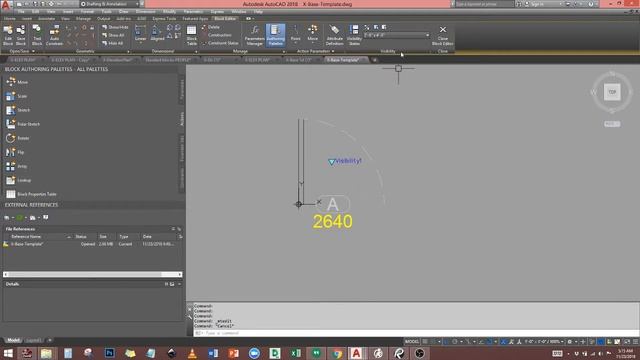Autocad 2018: How to add visibility states inside dynamic block editor смотреть онлайн