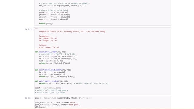 K Nearest Neighbors using Numpy смотреть онлайн