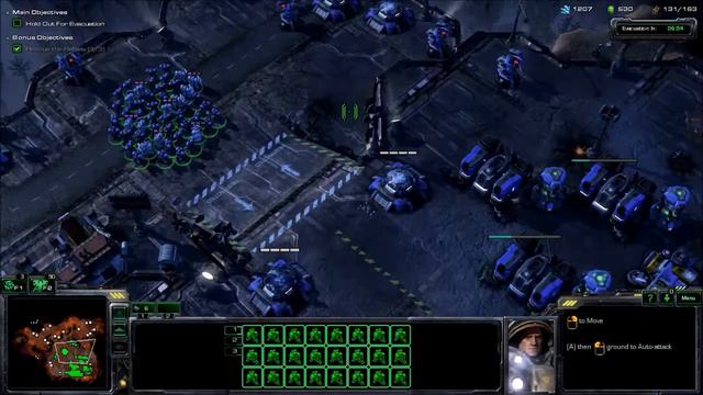 StarCraft 2: Wings of Liberty #3 -Bunker Defense смотреть онлайн