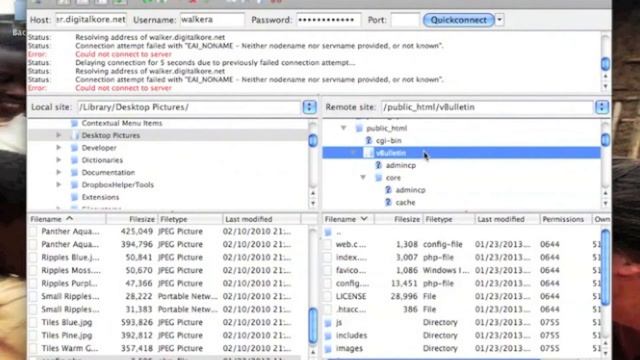 vBulletin 5 Connect: Changing Server Permissions with FileZilla смотреть онлайн