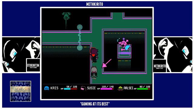 Methkirito Plays Deltarune (Chapter 2) Part 7 смотреть онлайн