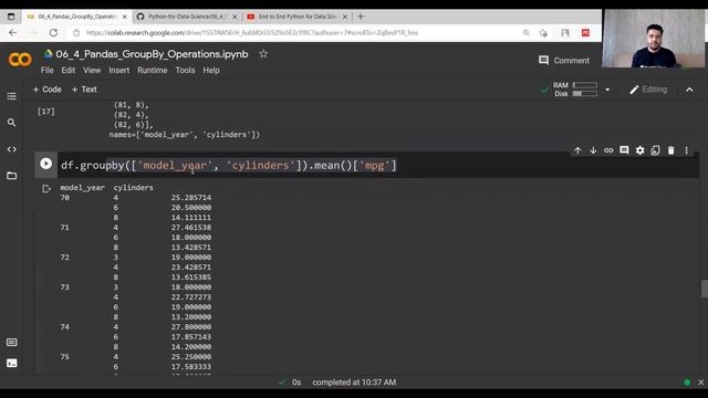 11. Pandas - GroupBy Operations on DataFrames | Sahil Sharma смотреть онлайн