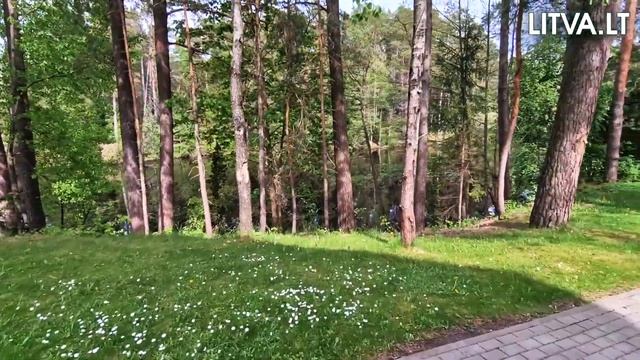 Территория санатория UPA в Друскининкай, Литва | LITVA.LT