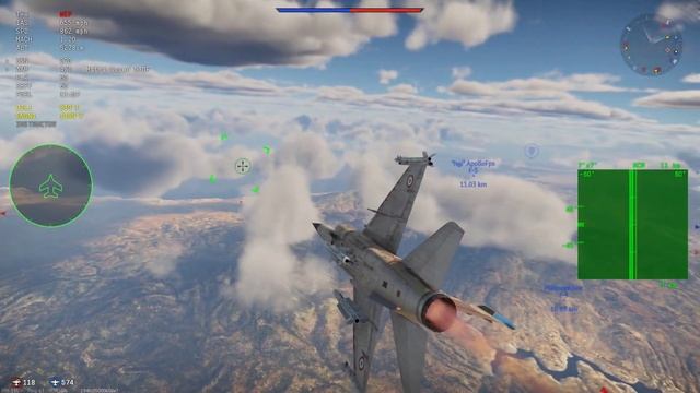 Destroying Top Tier! How to Grind for the Mirage 2000 | Mirage F1C | War Thunder смотреть онлайн