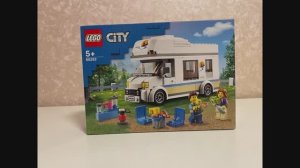 Сборка набора ЛЕГО СИТИ 60283 Отпуск в доме на колёсах