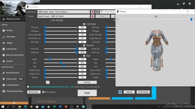 CÓMO USAR BODYSLIDE – TUTORIAL BÁSICO #2 - PARTE 1 DE 2 / SKYRIM ANNIVERSARY EDITION смотреть онлайн