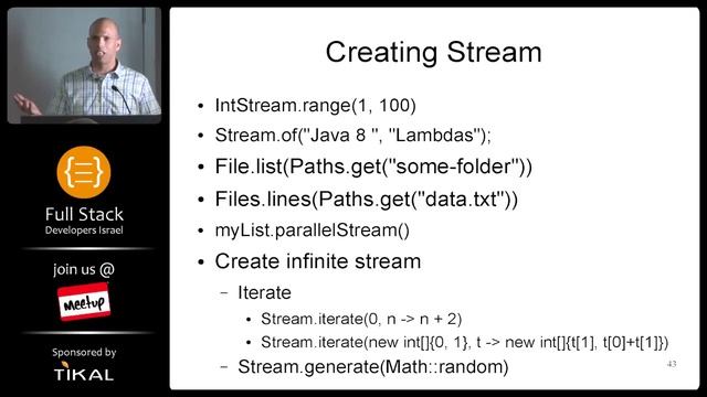 Are you ready for "Function Programming" with Java 8? | Yanai Franchi (HE) смотреть онлайн