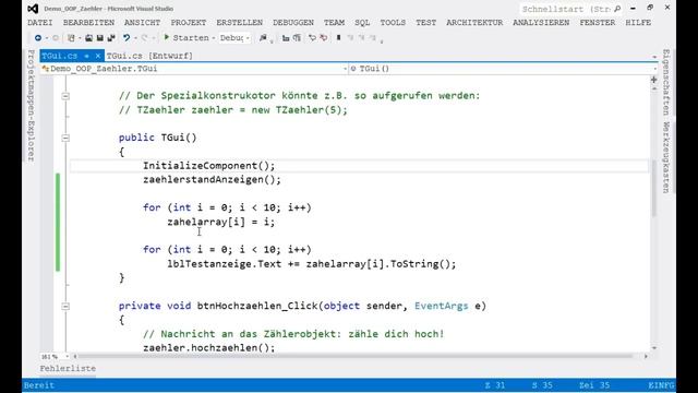 Arrays in C# und die foreach-Schleife смотреть онлайн