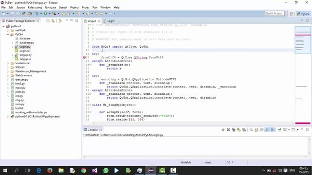 PyQt Sqlite3 смотреть онлайн