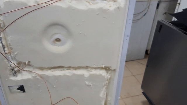 Замена испарителя в запененной части холодильника смотреть онлайн